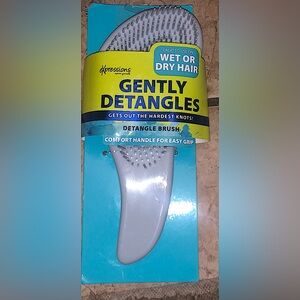 Expressions Gray Detangle Hairbrush